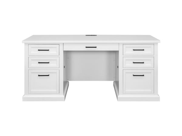 Abby Modern Credenza in White