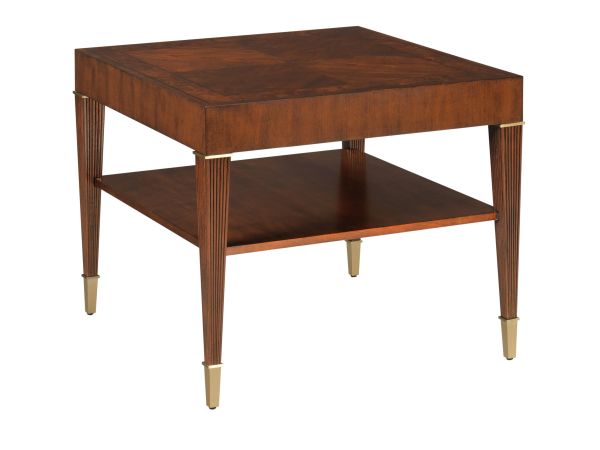 American Drew Addison Greenhill Lamp Table in Walnut