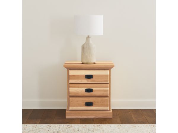 A-America Amish Highlands Nightstand in Natural 