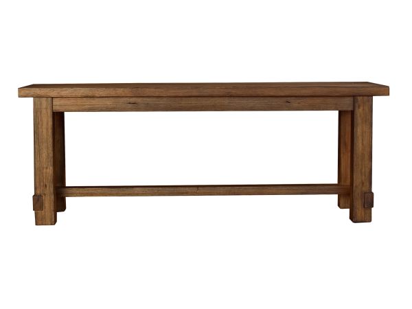 A-America Anacortes Bench in Salvaged Mahogany 