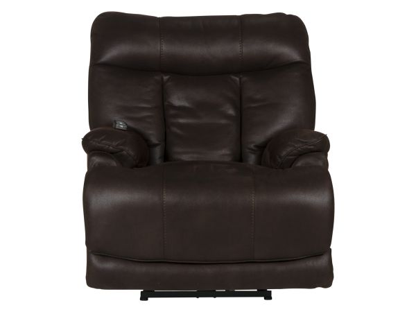 Anders Pwr Headrest/Lumbar Pwr Lay Flat Rec w/Heat & Msg & Ext Ott in Dark Chocolate