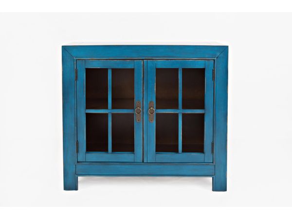 Aquitaine Small Cabinet in Azure