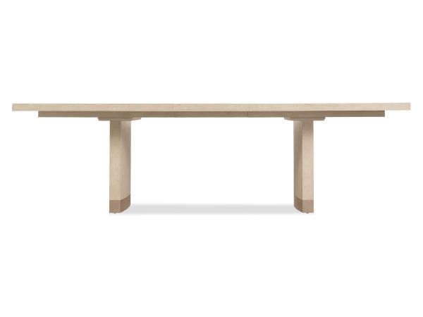 Hooker Furniture Westwood Rectangle Dining Table with Two 20-inch Leaves in Light Wood