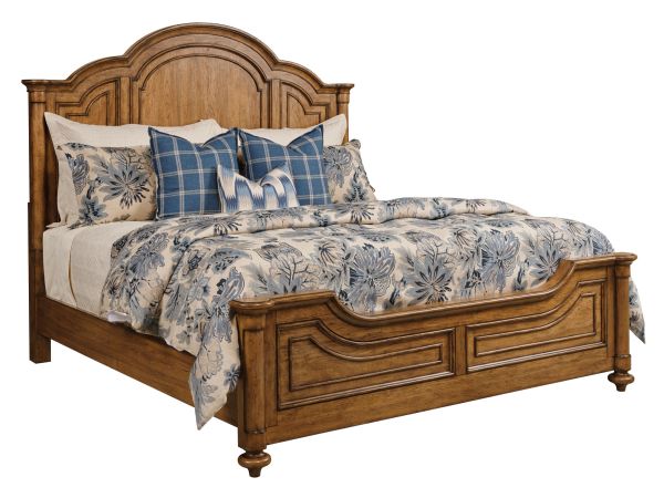 Berkshire Eastbrook Panel Bed in Cognac