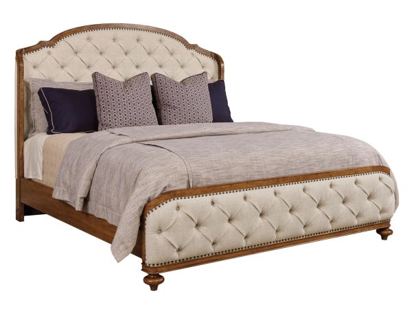 Berkshire Glendale Uph Shelter Bed in Cognac