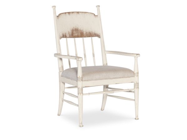 Hooker Furniture Americana Upholstered Seat Arm Chair