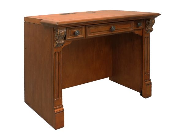 Huntington Library Desk in Antique Vintage Pecan