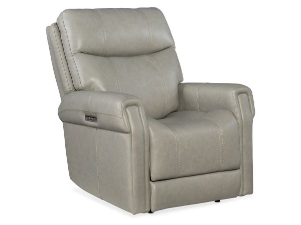 Hooker Furniture Carroll Power Recliner with Power Headrest & Lumbar