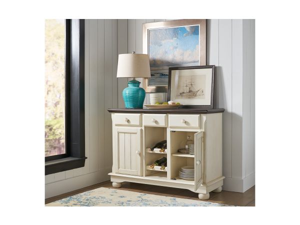 A-America British Isles 48 Server in Cocoa-Chalk 
