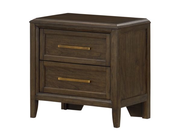 A-America Bryson Nightstand in Smokey Bronze 