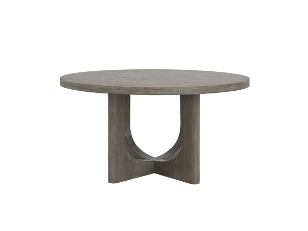 Drew & Jonathan Griffith Round Dining Table in Light Wood