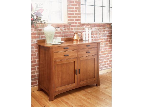 A-America Cattail Bungalow Sideboard in Amber 