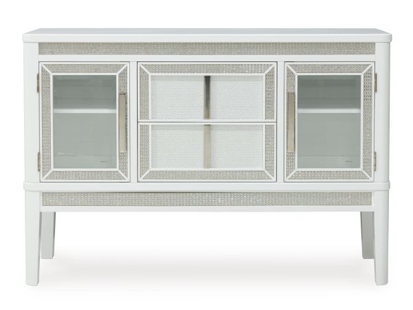 Ashley Furniture Chalanna Dining Server in White