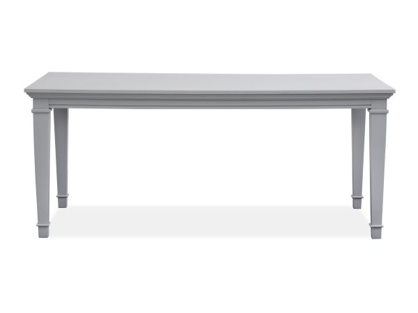 Charleston Rectangular Dining Table - Grey in Harbor Gray