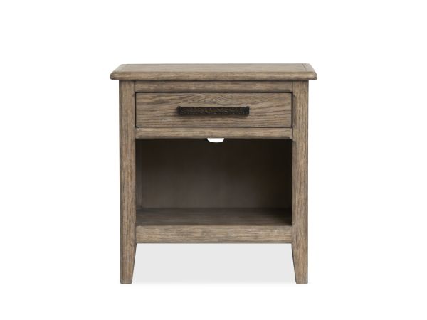 Magnussen Claremont Open Nightstand in Smokey Taupe
