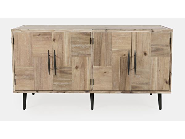 Colhane 4 Door Accent Cabinet in Washed