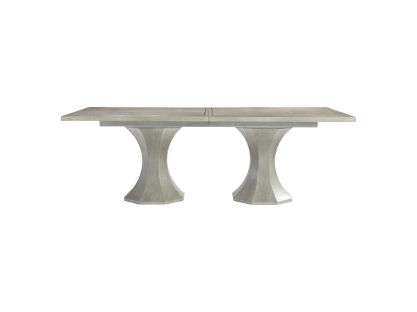 Bernhardt Furniture Cornelia Rectangular Dining Table in Nebbia