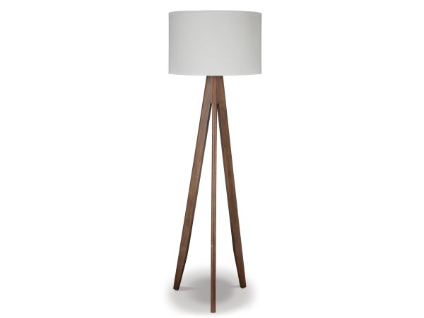 Ashley Furniture Dallson Floor Lamp in Brown