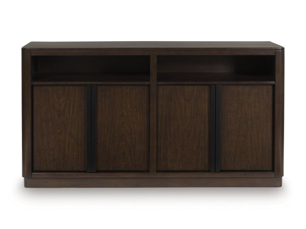 Ashley Furniture Dilenno Dining Server in Dark Brown