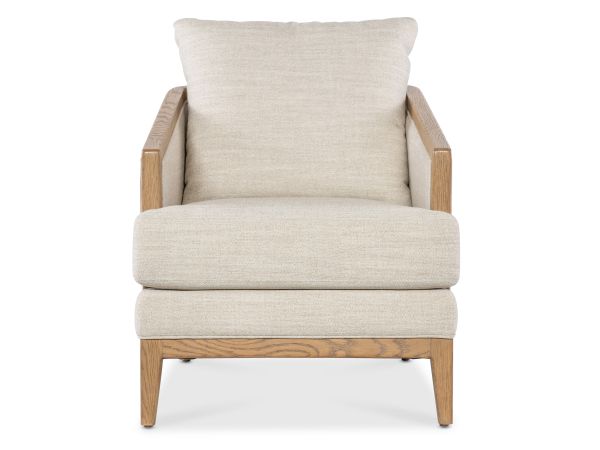 Hooker Furniture Enveyed Stationary Chair in Beige