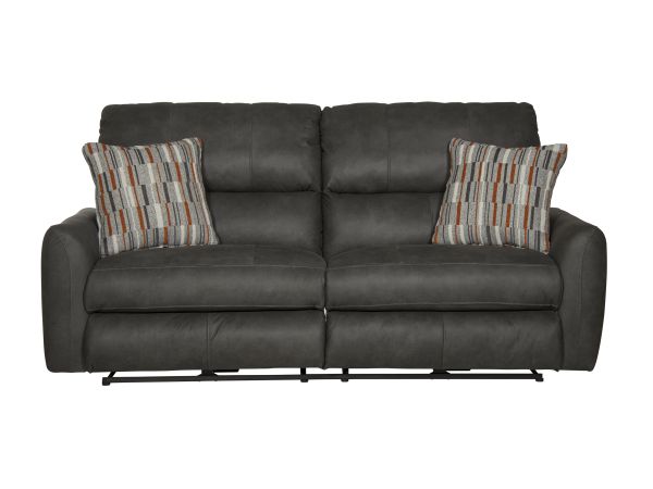 Dorian Reclining Sofa in Charcoal