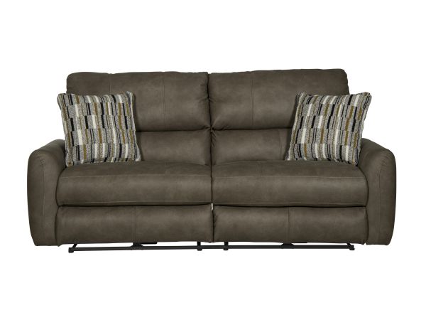 Dorian Reclining Sofa in Pebble