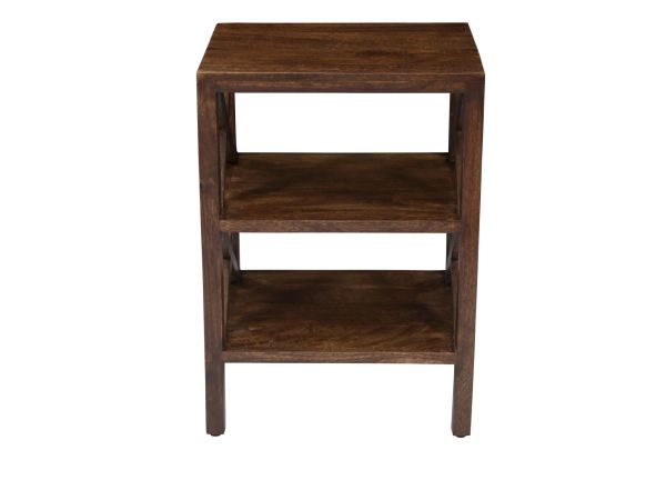 Dylan X Side Accent Table in Amber