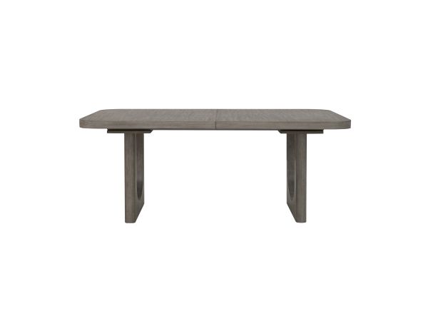 Drew & Jonathan Griffith Double Pedestal Dining Table in Light Wood