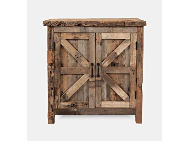 Eden Prairie 2 Door Accent Cabinet in Reclaimed
