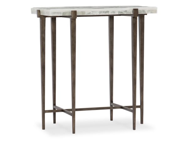 Hooker Furniture Melange Bellis Accent Table in Browns
