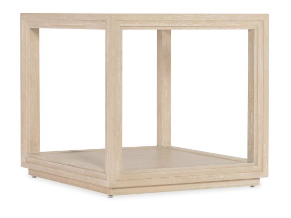 Hooker Furniture Nouveau Chic End Table in Light Wood