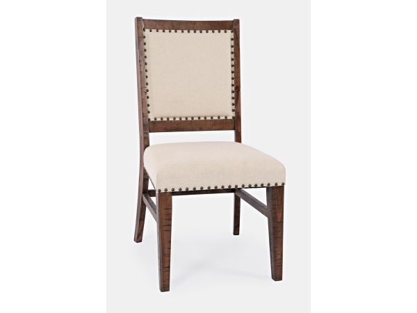 Fairview Upholstered Chair in Oak