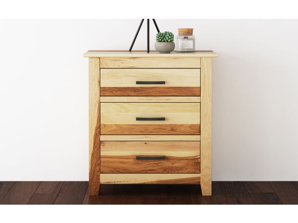 A-America Gallagher Nightstand in Natural Hickory 