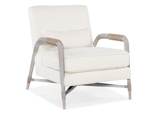 Hooker Furniture Isla Accent Lounge Chair in Beige