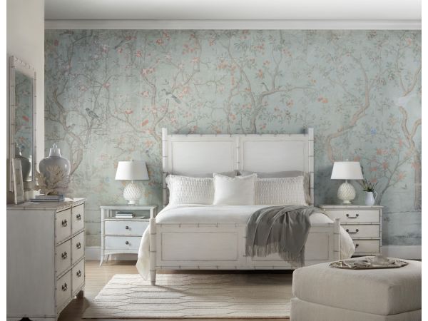 Hooker Furniture Charleston Panel Bedroom Set - Cream