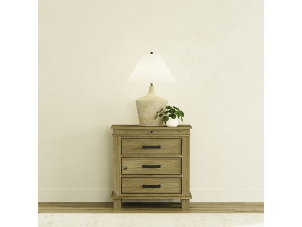 A-America Glacier Point Nightstand in Golden Java 