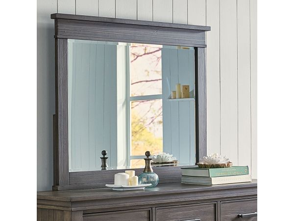 A-America Glacier Point Mirror in Greystone 