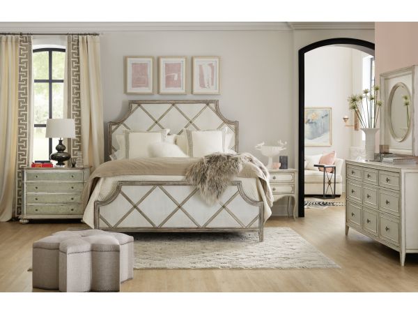 Hooker Furniture Sanctuary Diamont Panel Bedroom Set