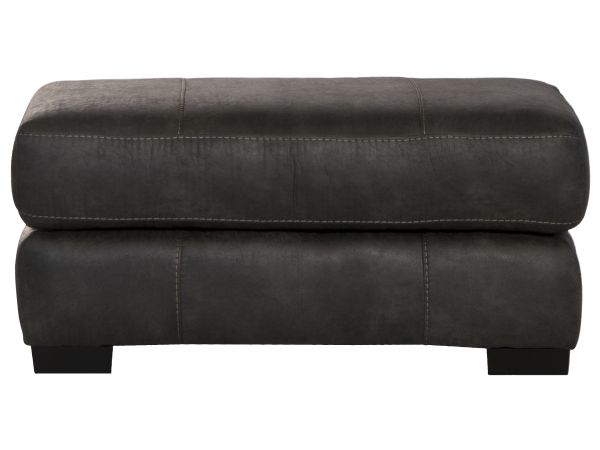 Grant Ottoman in Steel