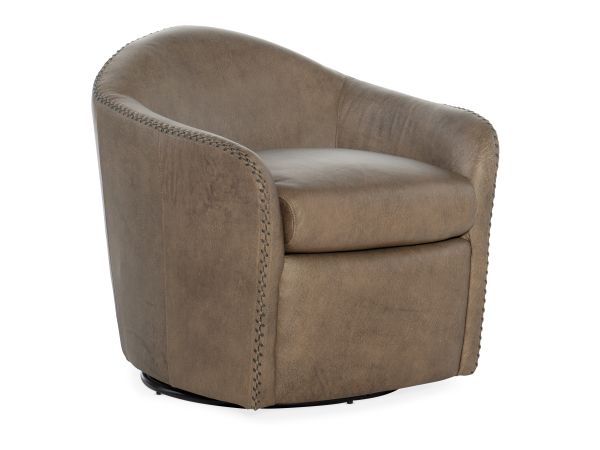Hooker Furniture Roper Swivel Club Chair