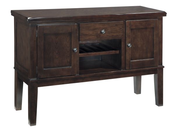 Ashley Furniture Haddigan Dining Server in Dark Brown
