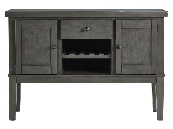 Ashley Furniture Hallanden Dining Server in Gray