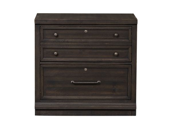 Liberty Furniture Harvest Home Bunching Lateral File Cabinet in Chalkboard