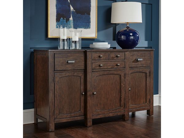 A-America Henderson Sideboard in Muscavadi Brown 