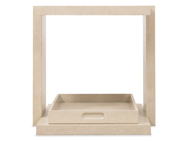 Hooker Furniture Westwood End Table in Light Wood