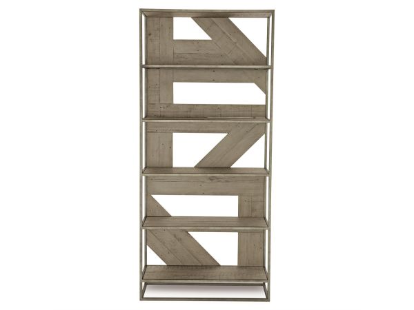 Bernhardt Furniture Highland Park Polk Etagere in Morel