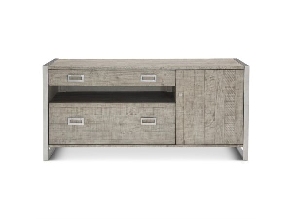 Bernhardt Furniture Highland Park Polk File Credenza in Morel