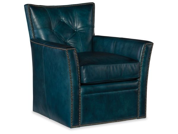 Hooker Furniture Conner Swivel Club Chair