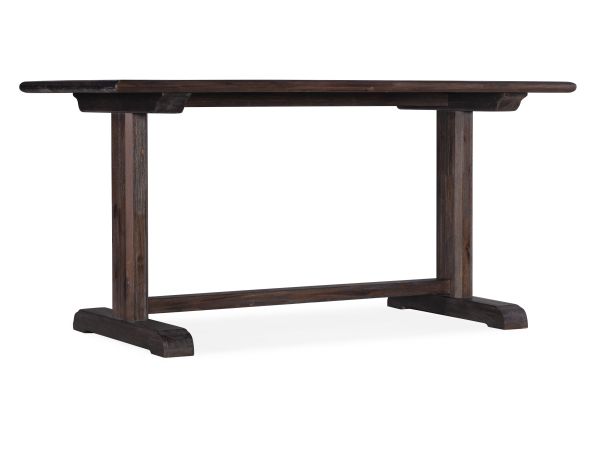 Hooker Furniture Commerce & Market Beam Desk in Dark Wood
