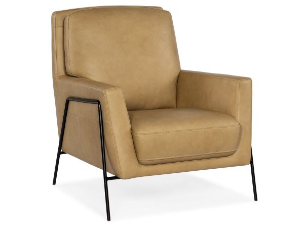 Hooker Furniture Amette Metal Frame Club Chair